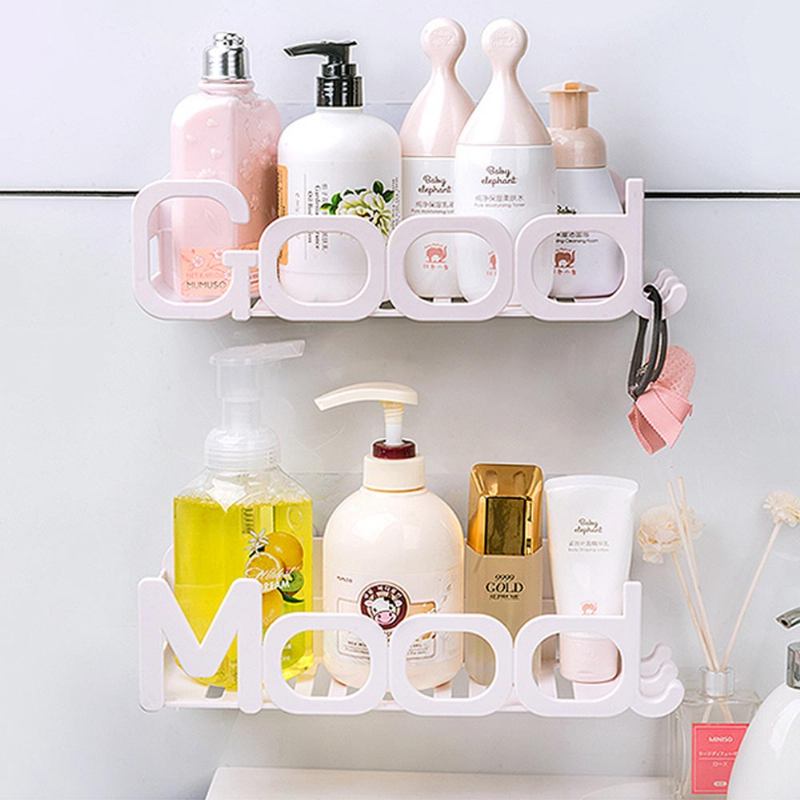 Wash Gargle Station Place Rack Γωνιακή Σχάρα Τοίχου Με Σχέδιο Χωρίς Τρύπες Και Σχήμα Γράμματος Για Το Μπάνιο