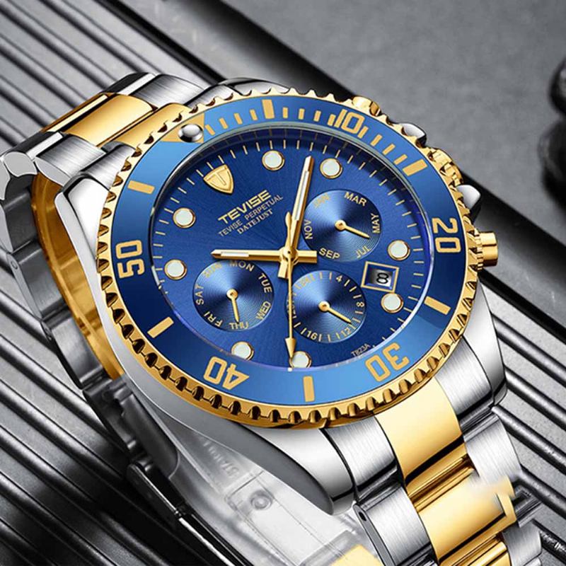 Night Luminous Mechanical Ανδρικό Ρολόι Πολυλειτουργικό Αδιάβροχο Καρπού Για Επιχειρηματίες