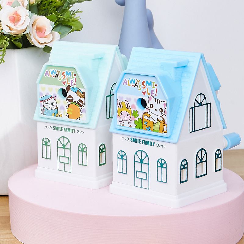7901 Ξύστρα Μολυβιών Cute Pet Cottage Fashion Creative Χρώματος Μολύβι Turn