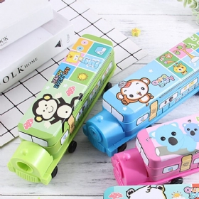 Βραβείο Δώρου Creative Double Thomas Stationery Box Student Locomotive Cartoon Pencil Box