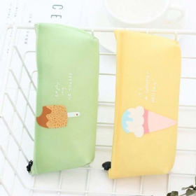 Creative Stationery Μολυβοθήκη Jelly Gel Υλικό Μεγάλη Με Αγνό Και Φρέσκο Σχέδιο Παγωτού