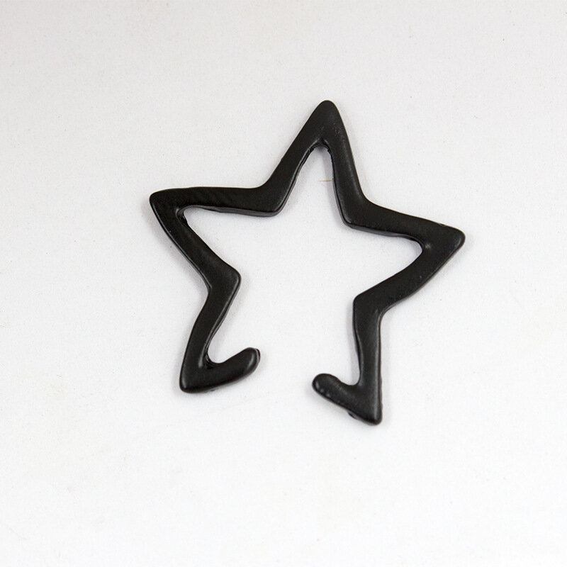 Γυναικεία Σκουλαρίκια Punk Hollow Star No Piercing Ear Clip Για Κοσμήματα Κοστούμια Κοριτσιού