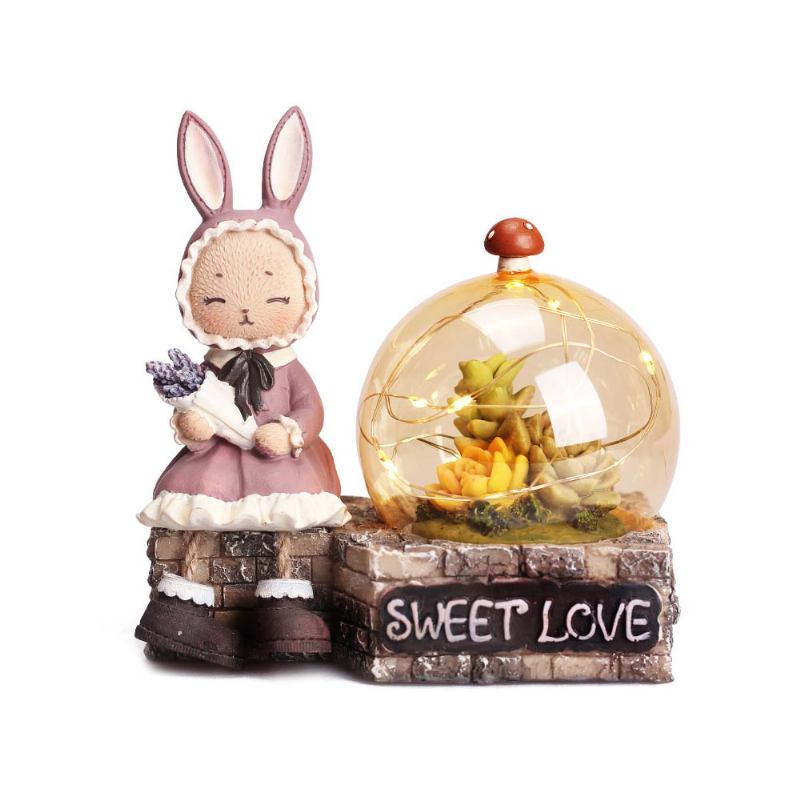 Creative Jenny Rabbit Toy Light Night Διακοσμητικό Επιτραπέζιο Φωτιστικό Δώρα Γενεθλίων Για Παιδιά Κοριτσάκια Αγόρια