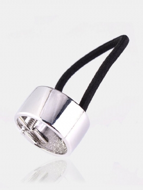 1pc Fashion Punk Women Metel Σχοινί Δαχτυλίδι Μαλλιών Ελαστική Δέσιμο Για Τα Μαλλιά Αλογοουρά Αξεσουάρ