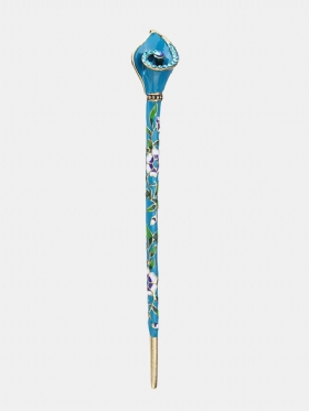 Drop Oil Φουρκέτα Retro Morning Glory Rhinestone