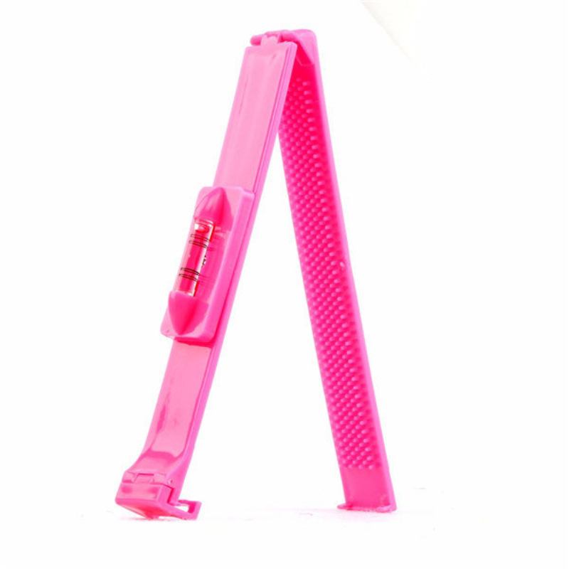 Hair Bang Ruler Cute Trimmer Fringe Cut Clipper Comb Guide Pink Blue