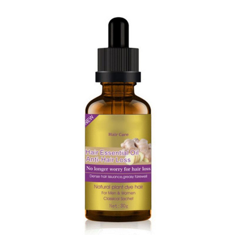 Hair Growth Essential Oil Κατά Της Τριχόπτωσης Ginger Oil Care Essence Liquid Treatment 30g