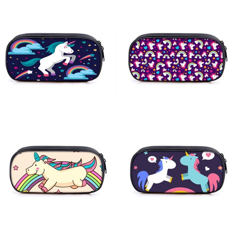 Μολυβοθήκη Unicorn Pen Box Μεγάλης Χωρητικότητας Στυλό Τσάντα Καλλυντικών