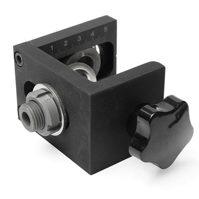 Wood Working Pocket Locate Kit Punch Jig With Step Drilling Bit Σετ Εργαλείων Ξύλου