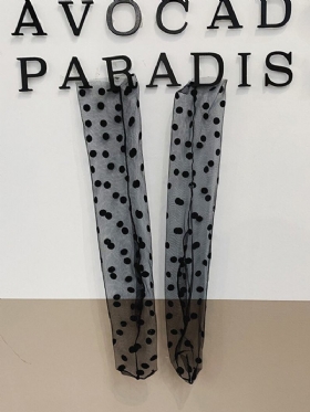 Γυναικείες Κάλτσες Μεσαίου Σωλήνα Vogue Wild Summer Thin Dot