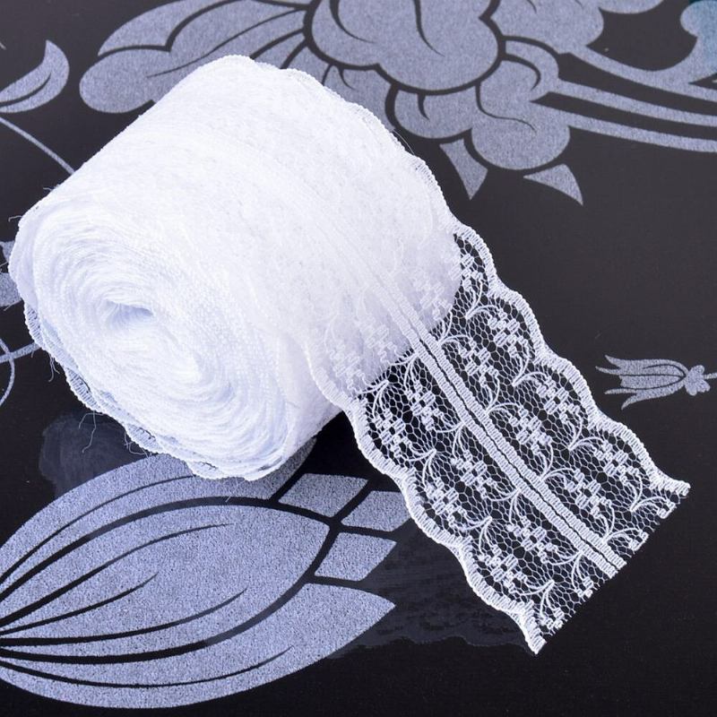10 Yards 4.5cm Πολύχρωμη Κορδέλα Φαρδιά Δαντέλα Diy Crafts Ράψιμο Υλικά Ρούχων Δώρο Γάμος