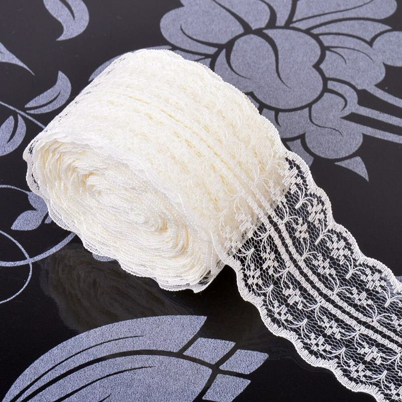 10 Yards 4.5cm Πολύχρωμη Κορδέλα Φαρδιά Δαντέλα Diy Crafts Ράψιμο Υλικά Ρούχων Δώρο Γάμος