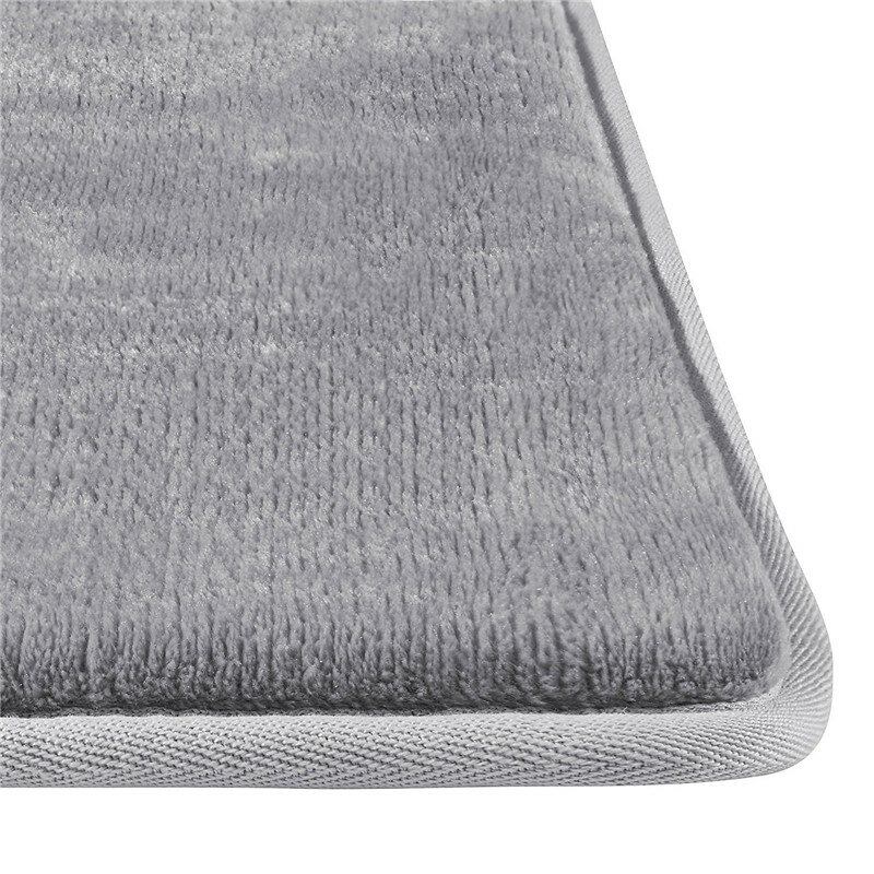 50x80cm Slow Rebound Coral Velvet Χαλί Μπάνιου Αντιολισθητικό Απορροφητικό Super Mat