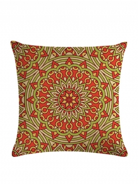 Bohemian Μαξιλαροθήκη Creative Printed Λινό Κάλυμμα Μαξιλαριού Από Βαμβακερό Ύφασμα Διακοσμητικό Καναπέ Σπιτιού