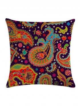 Bohemian Μαξιλαροθήκη Creative Printed Λινό Κάλυμμα Μαξιλαριού Από Βαμβακερό Ύφασμα Διακοσμητικό Καναπέ Σπιτιού