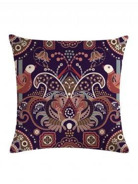 Bohemian Μαξιλαροθήκη Creative Printed Λινό Κάλυμμα Μαξιλαριού Από Βαμβακερό Ύφασμα Διακοσμητικό Καναπέ Σπιτιού