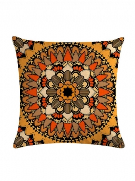 Bohemian Μαξιλαροθήκη Creative Printed Λινό Κάλυμμα Μαξιλαριού Από Βαμβακερό Ύφασμα Διακοσμητικό Καναπέ Σπιτιού