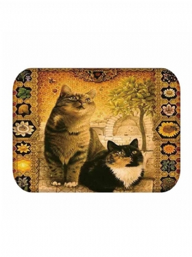 Cat Printing Doorway Mat Κουζίνα Mat Μπάνιο Χαλιά Κουζίνας Πατάκια Δαπέδου Μοκέτα Διακόσμηση Σπιτιού