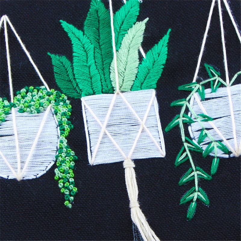 Circle Diy Kitbroidery Kit Χειροποίητο Σετ Σταυροβελονιά Για Αρχάριους Ραπτοτεχνία