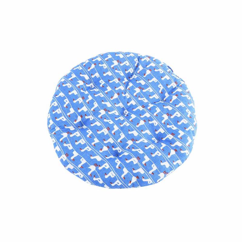 Cotton & Lien Cushion Για Καρέκλα Γραφείου Στρογγυλό Μαξιλάρι Που Διατηρεί Ζεστό Παχύ Για Χειμερινή Χρήση Δαπέδου Τατάμι