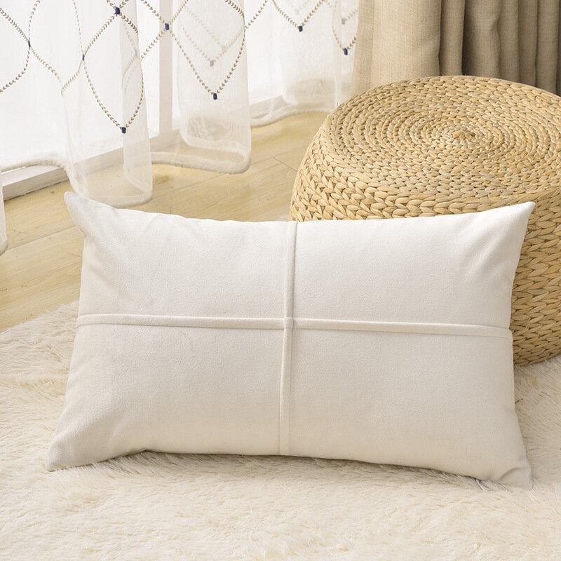Μαξιλαροθήκη Μονόχρωμη Βελούδινη Nordic Home Long Waist