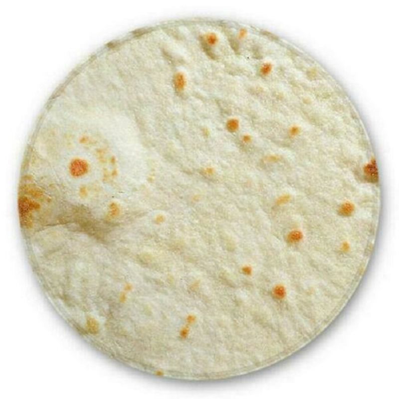 Mexican Burrito Wrap Soft Comfort Κουβέρτα Σαλόνι Παιδικό Δωμάτιο Χαλί Ύφασμα Πικνίκ