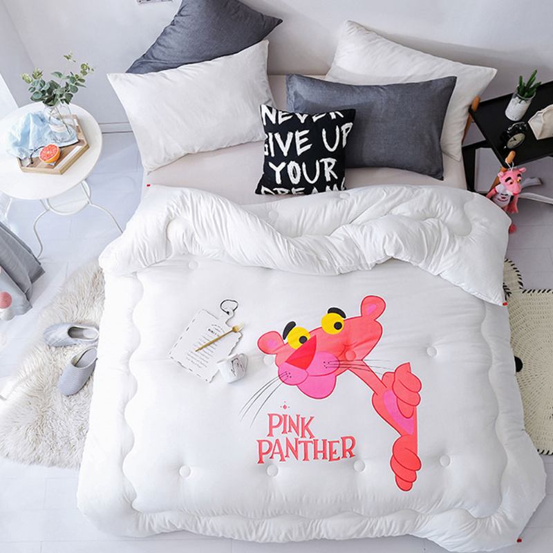 Pink Panther Ζεστό Βαμβακερό Πάπλωμα Χειμερινό Ανοιξιάτικο Σετ Super Soft Πλενόμενο 5 Χρώματα 200 X 230cm