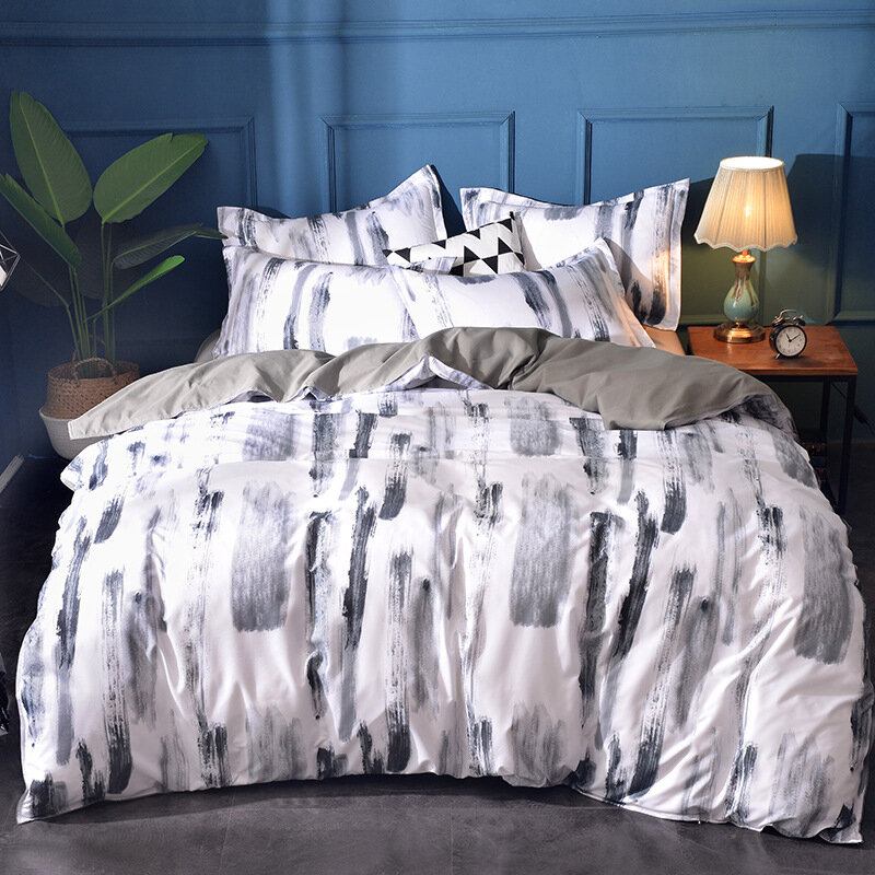 Σετ Τριών Τεμαχίων Κλινοσκεπασμάτων Home Textile Μοντέρνο Απλό Στυλ Εξωτερικού Εμπορίου