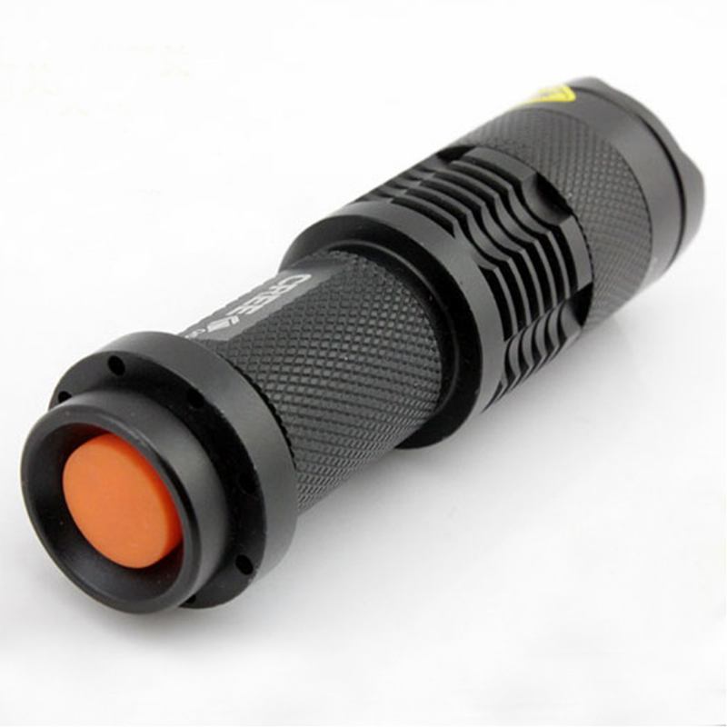 Αδιάβροχος Φακός Led Q5 2000lm 3 Λειτουργίες Με Δυνατότητα Ζουμ Αυτοάμυνας Χωρίς Σοκ Tazer Mini Flash Light Φως Φακού