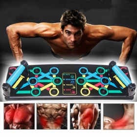 14 Σε 1 Push Up Board Stand Fitness Workout Pull Rope Gym Εκπαίδευση Μυών Στήθους Εργαλεία Άσκησης Body Building Πολυλειτουργικό Για Άνδρες Γυναίκες Φορητό Home