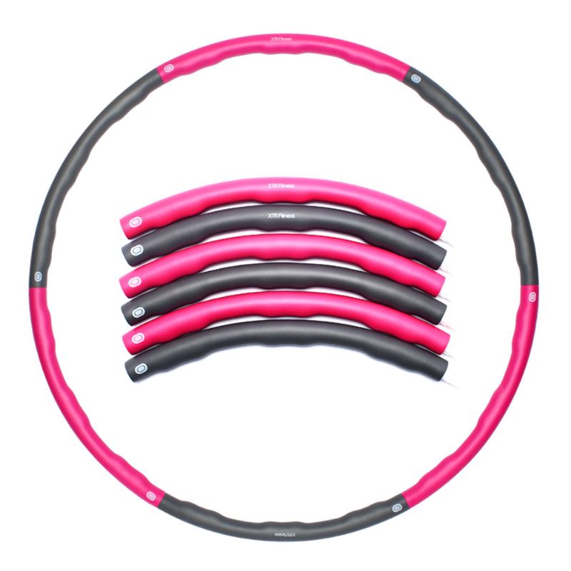 Αποσπώμενο Ευέλικτο Pp Exercise Fitness Weighted Hula Ring Hoop Για Παιδιά Ενήλικες