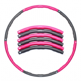 Αποσπώμενο Ευέλικτο Pp Exercise Fitness Weighted Hula Ring Hoop Για Παιδιά Ενήλικες