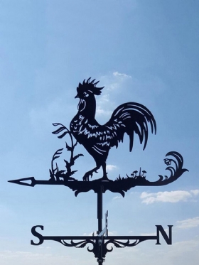 Garden Farm Iron Rooster Dragon Dog Horse Home Weathercock Weather Vane Ένδειξη Κατεύθυνσης Ανέμου Αυλή Εργαλεία Μέτρησης