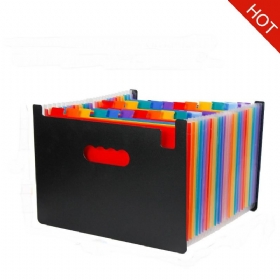 Επέκταση File Organizer Με 24 Τσέπες Για Γραφείο/επιχειρήσεις/μελέτη Μεγάλη Χωρητικότητα Multicolor A4 Ακορντεόν