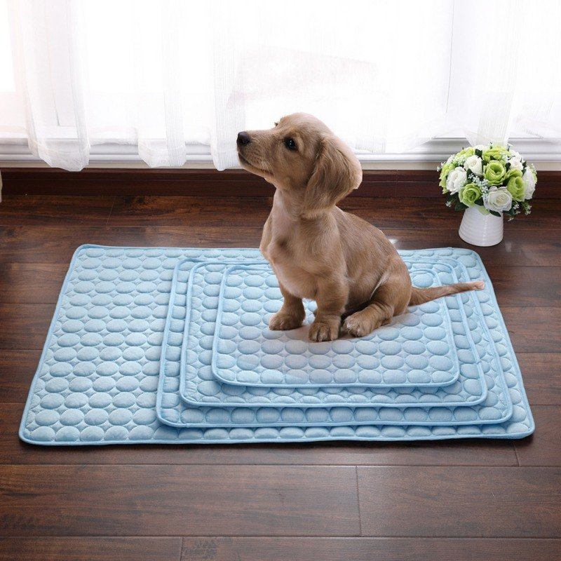 3 Χρώματα Ice Silk Pet Summer Cooling Mat Dog Cat Ice Cool Mat Pad