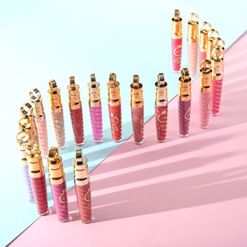 12ml Liquid Lipstick Sexy Shimmer Lip Gloss Velvet Matte Metallic Αδιάβροχη Χρωστική Ουσία Που Διαρκεί