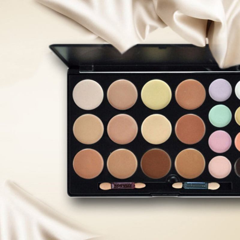 20 Χρώματα Concealer Cream Palette Πρόσωπο Μπρονζέ Ανταύγειες Μακιγιάζ Γυναικείο Κομέστικ