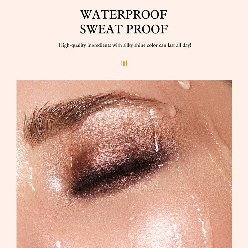 28 Χρώματα Velvet Eyeshadow Palette Portable Waterproof Fine Silky Nude Powder