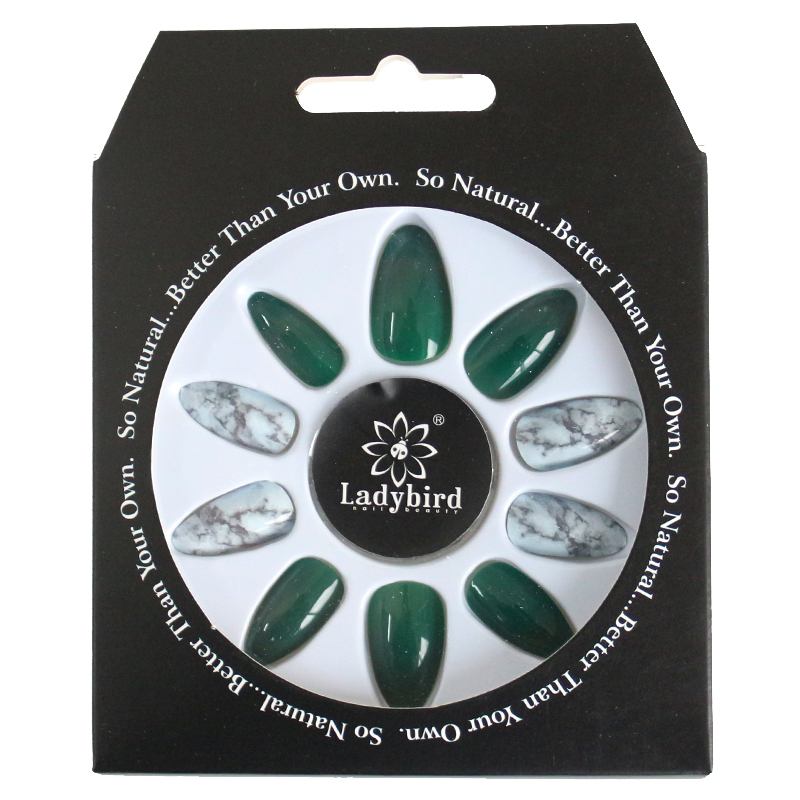 5 Πακέτα False Nail Tips Artificial Nails Art Acrylic Manicure Gel