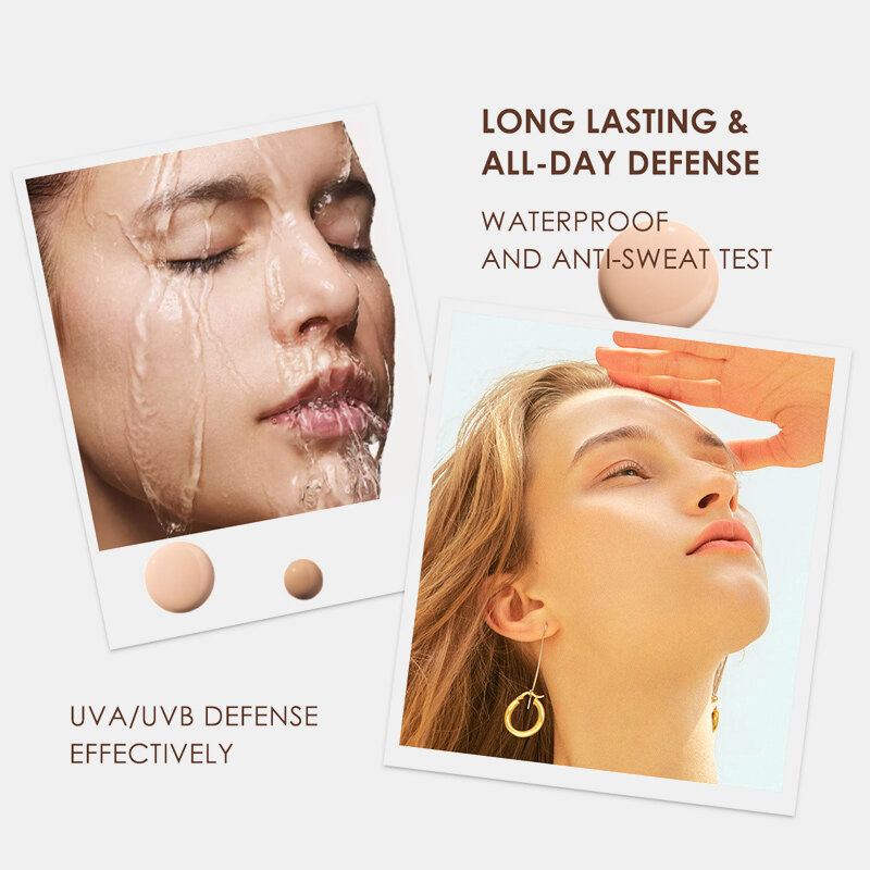 8 Χρώματα Matte Liquid Foundation Long-sting Oil-control Conceal