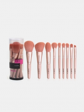 9 Τμχ Σετ Πινέλα Μακιγιάζ Beginners Eye Shadow Blush Concealer Εργαλεία Με Κουτί Πινέλου