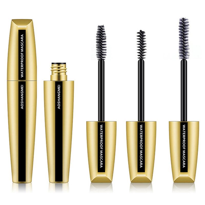 Curling Black Mascara Waterproof 3 Types Slender Lengthening Thicken Eye Makeup