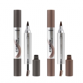 Dye Cream Eyebrow Mark Pencil Nib Browrow Αδιάβροχο Μολύβι Φρυδιών Με Πινέλο 2 Διαθέσιμα Χρώματα