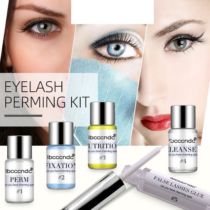 Επάγγελμα 7 Σε 1 Κιτ Ανύψωσης Βλεφαρίδων Eyelash Wave Eyelashes Curling Perm Curler Kit Eye Lashes Extension Lifting