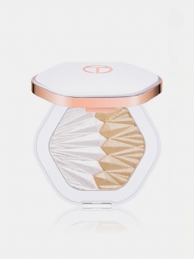 Highlight Honey Powder Diamond Δίχρωμη High Gloss Blush Shadow Multifunction Palette