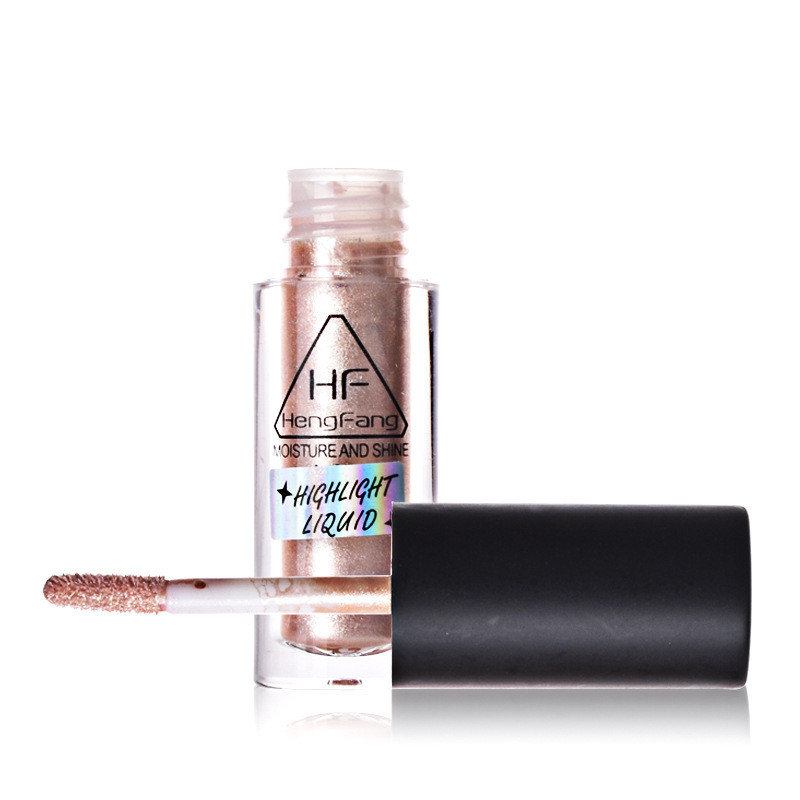 Highlighter Liquid Makeup Glow Pigments Gold Shimmer Face Contour 3 Χρώματα