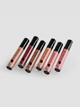 Ματ Velvet Lip Gloss Nonstick Cup Liquid Lipstick Αδιάβροχο Lipgloss Lip Cosmetic Μεγάλης Διάρκειας