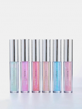 Mermaid Shimmer Liquid Lipstick Μεγάλης Διάρκειας Lip Gloss 6 Χρωμάτων Glitter Lip Μακιγιάζ