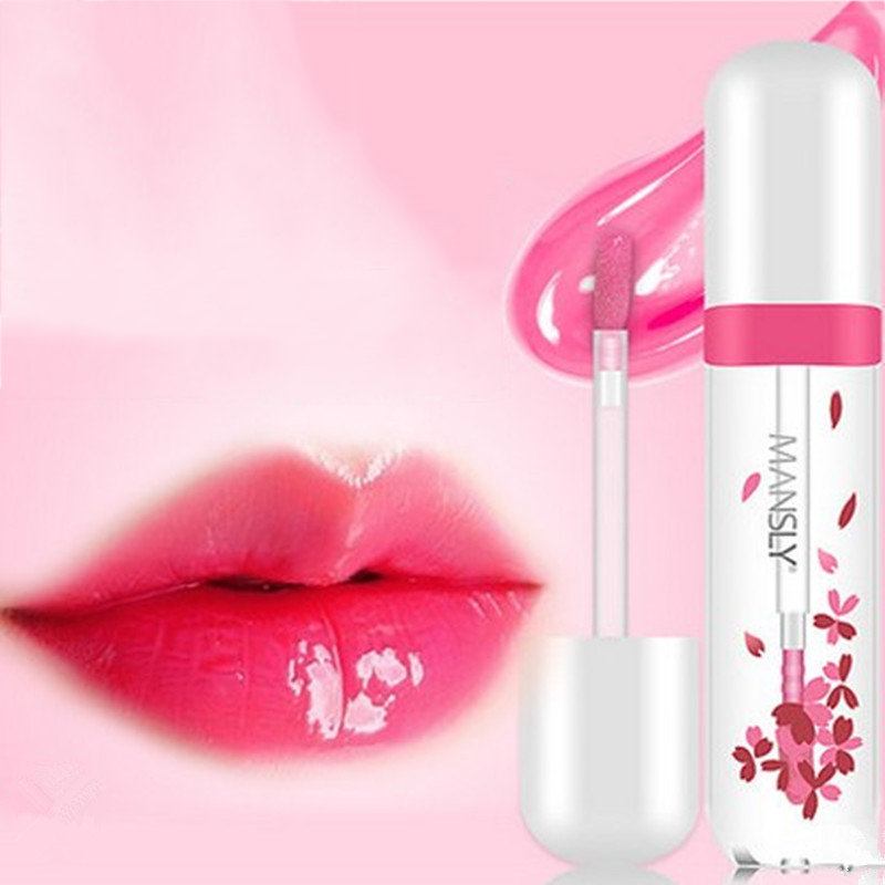 Θερμοκρασία Cherry Liquid Lipstick Ενυδατικό Που Αλλάζει Χρώμα Lipgloss Blossom Red Lip Gloss Beauty