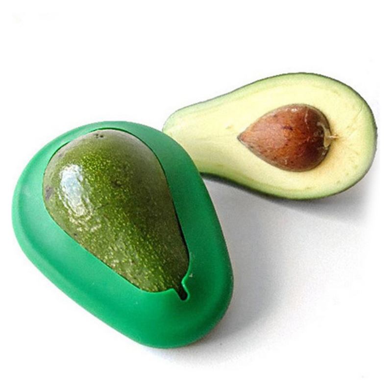 2 Τμχ Avocado Huggers Food Grade Silicone Organizer Ψυγείου Επαναχρησιμοποιήσιμη Θήκη Αβοκάντο